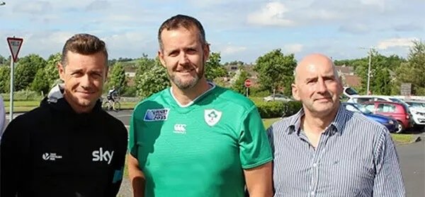 Murphy Surveys’ Kilcullen Cycling Club welcome Nicholas Roche and riders to the National Cycling Championships