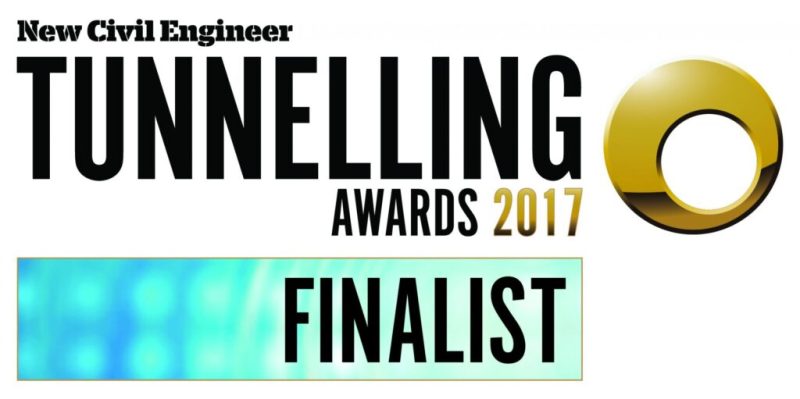 Murphy Surveys receive two nominations for New Civil Engineer Tunnelling Awards