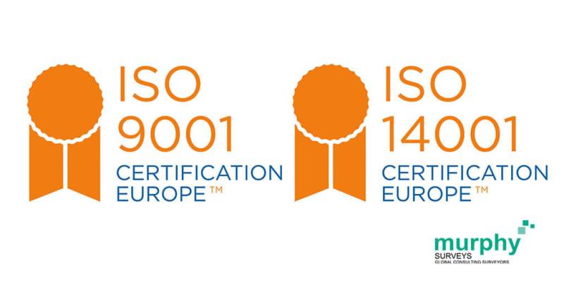 Murphy Surveys once again successfully accomplished ISO9001 and ISO14001 certification