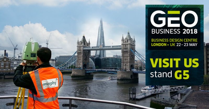 Murphy Surveys to present at GeoBusiness 22-23 May, London