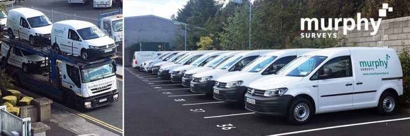 Murphy Surveys receives new fleet of low emission vans