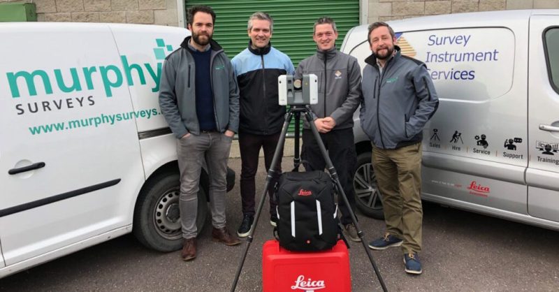 Murphy Surveys Cork office receives first Leica RTC in Ireland