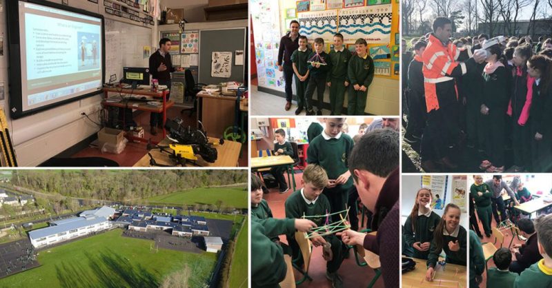 Murphy Surveys host Bridge Discovery Workshop for Kildare students for Engineers Week 2019