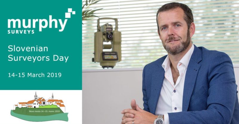 Chief Executive Raymond Murphy to present at Slovenian Surveying Days 2019