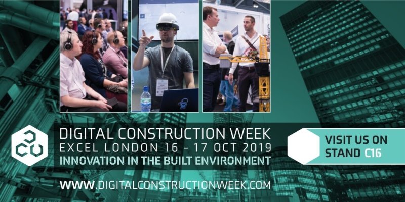Murphy Surveys at Digital Construction Week, 16 -17 October, ExCeL London