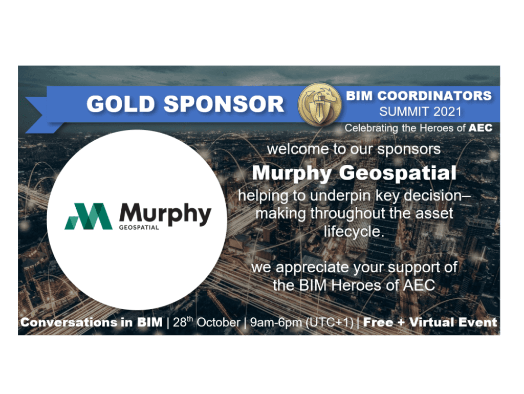 Murphy Geospatial sponsors the BIM Coordinators Summit