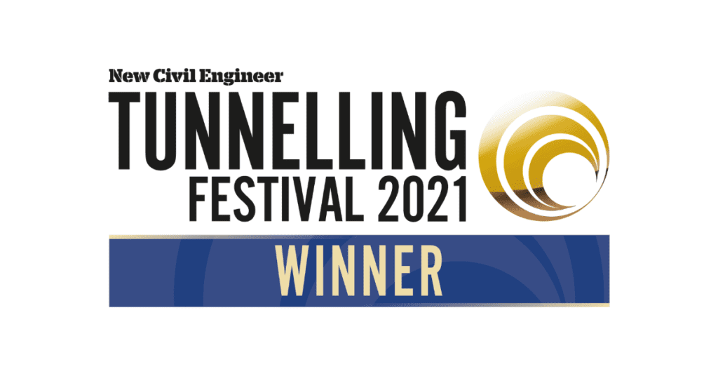 Senceive and Murphy Geospatial Crowned Winners at the New Civil Engineer Tunnelling Festival Awards 2021