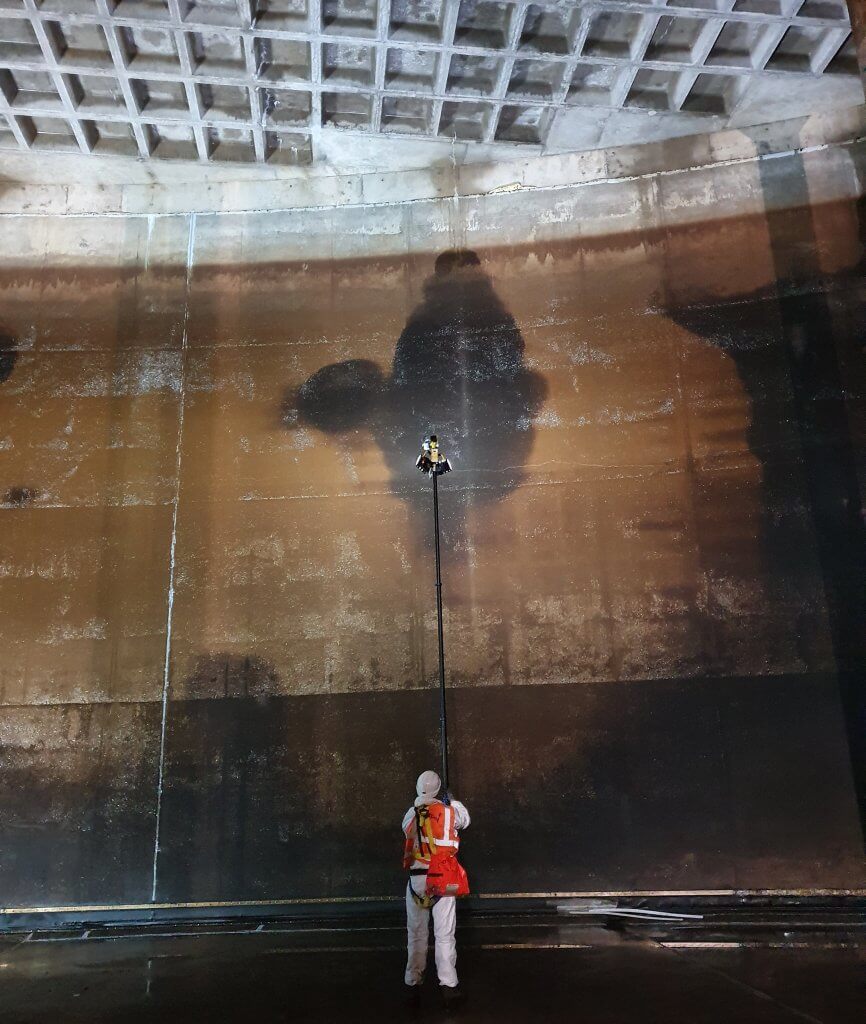 Chetwynd Reservoir Internal Inspection