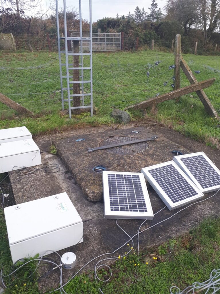 Photo showing installation at top of shaft - Image 2