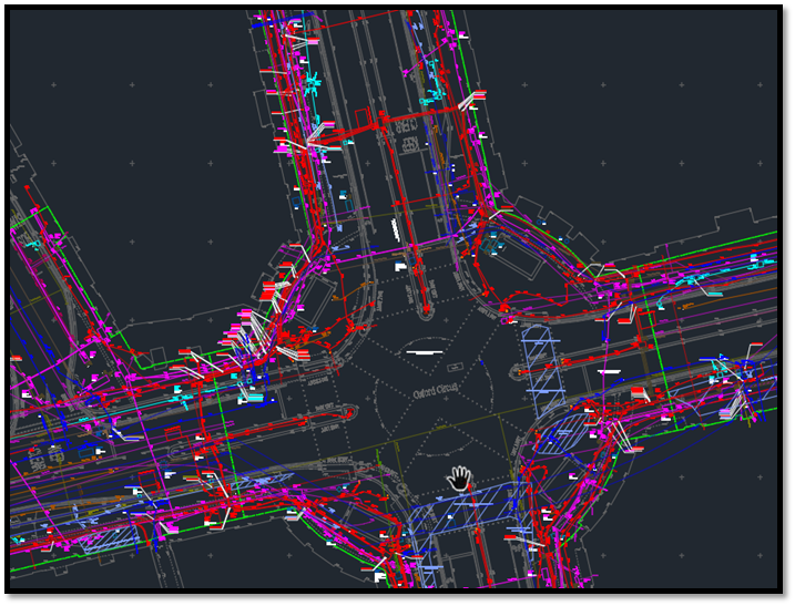 Data Image 2 - WPOS GPR Survey – Oxford Street Rehab